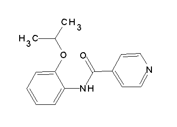 N-(2-isopropoxyphenyl)isonicotinamide