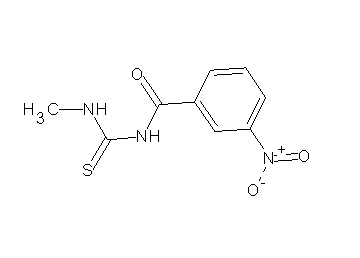N-[(methylamino)carbonothioyl]-3-nitrobenzamide