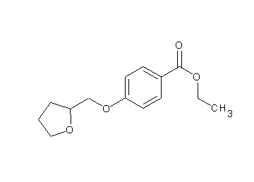 ethyl 4-(tetrahydro-2-furanylmethoxy)benzoate