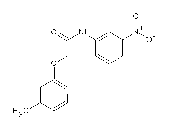 2-(3-methylphenoxy)-N-(3-nitrophenyl)acetamide