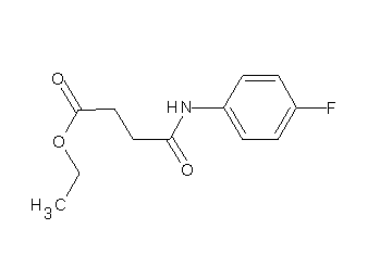 ethyl 4-[(4-fluorophenyl)amino]-4-oxobutanoate