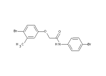 2-(4-bromo-3-methylphenoxy)-N-(4-bromophenyl)acetamide