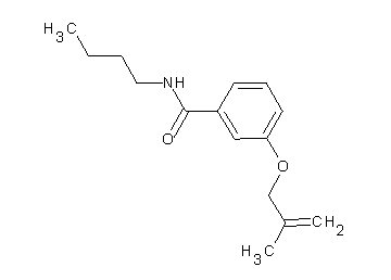 N-butyl-3-[(2-methyl-2-propen-1-yl)oxy]benzamide