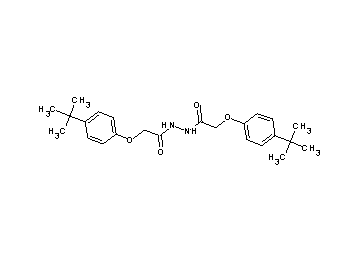2-(4-tert-butylphenoxy)-N'-[(4-tert-butylphenoxy)acetyl]acetohydrazide (non-preferred name)