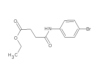 ethyl 4-[(4-bromophenyl)amino]-4-oxobutanoate