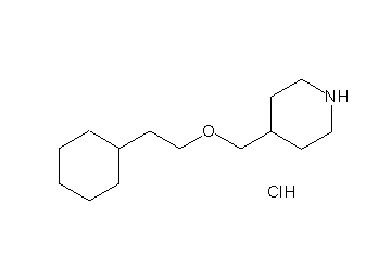 4-[(2-cyclohexylethoxy)methyl]piperidine hydrochloride