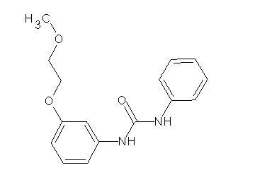 N-[3-(2-methoxyethoxy)phenyl]-N'-phenylurea