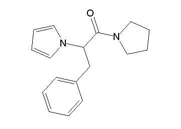 1-[1-benzyl-2-oxo-2-(1-pyrrolidinyl)ethyl]-1H-pyrrole - Click Image to Close