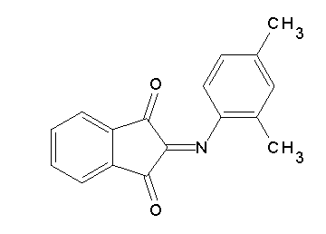 2-[(2,4-dimethylphenyl)imino]-1H-indene-1,3(2H)-dione