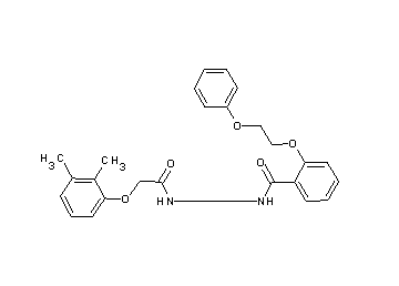 N'-[(2,3-dimethylphenoxy)acetyl]-2-(2-phenoxyethoxy)benzohydrazide - Click Image to Close