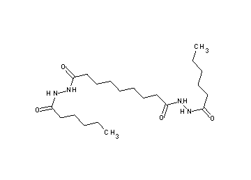N'1,N'9-dihexanoylnonanedihydrazide