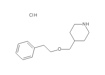 4-[(2-phenylethoxy)methyl]piperidine hydrochloride
