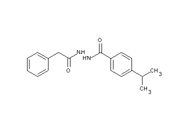 4-isopropyl-N'-(phenylacetyl)benzohydrazide