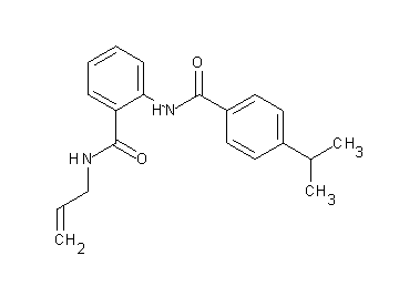 N-allyl-2-[(4-isopropylbenzoyl)amino]benzamide