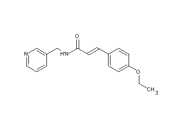 3-(4-ethoxyphenyl)-N-(3-pyridinylmethyl)acrylamide - Click Image to Close