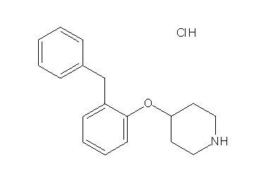 4-(2-benzylphenoxy)piperidine hydrochloride