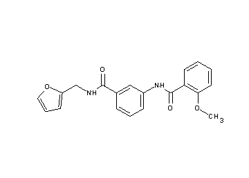 N-(3-{[(2-furylmethyl)amino]carbonyl}phenyl)-2-methoxybenzamide