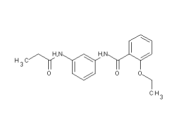 2-ethoxy-N-[3-(propionylamino)phenyl]benzamide
