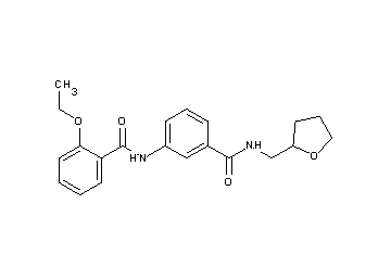 2-ethoxy-N-(3-{[(tetrahydro-2-furanylmethyl)amino]carbonyl}phenyl)benzamide