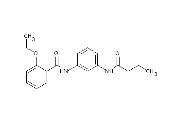 N-[3-(butyrylamino)phenyl]-2-ethoxybenzamide