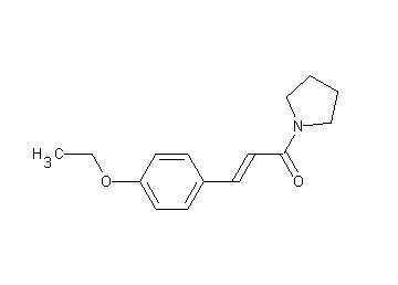 1-[3-(4-ethoxyphenyl)acryloyl]pyrrolidine