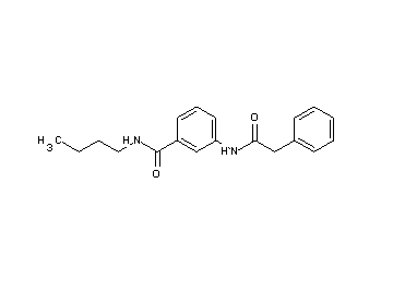 N-butyl-3-[(phenylacetyl)amino]benzamide
