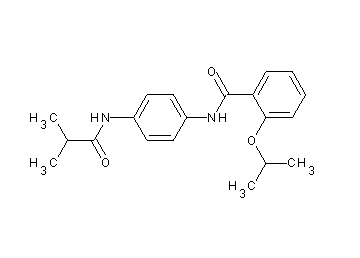 N-[4-(isobutyrylamino)phenyl]-2-isopropoxybenzamide