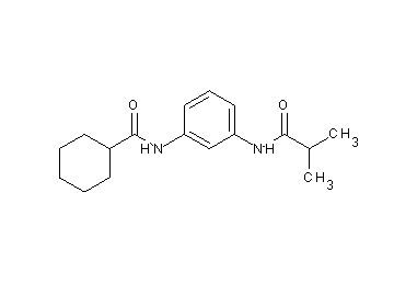 N-[3-(isobutyrylamino)phenyl]cyclohexanecarboxamide - Click Image to Close