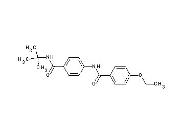 N-{4-[(tert-butylamino)carbonyl]phenyl}-4-ethoxybenzamide - Click Image to Close