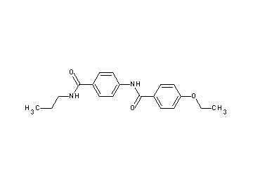 4-ethoxy-N-{4-[(propylamino)carbonyl]phenyl}benzamide