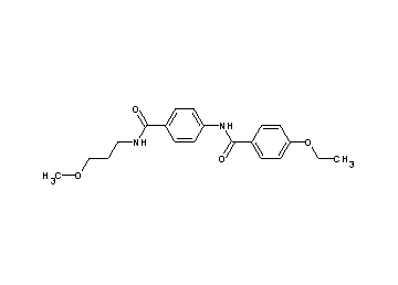 4-ethoxy-N-(4-{[(3-methoxypropyl)amino]carbonyl}phenyl)benzamide