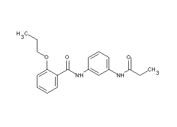 N-[3-(propionylamino)phenyl]-2-propoxybenzamide - Click Image to Close