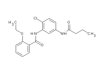 N-[5-(butyrylamino)-2-chlorophenyl]-2-ethoxybenzamide