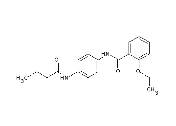 N-[4-(butyrylamino)phenyl]-2-ethoxybenzamide