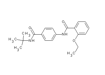 N-{4-[(tert-butylamino)carbonyl]phenyl}-2-ethoxybenzamide