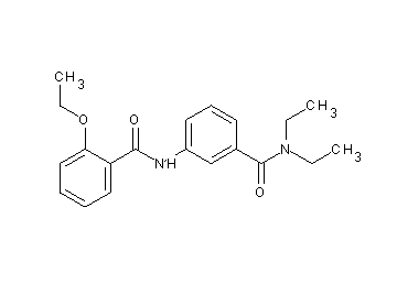 N-{3-[(diethylamino)carbonyl]phenyl}-2-ethoxybenzamide