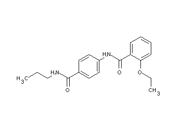 2-ethoxy-N-{4-[(propylamino)carbonyl]phenyl}benzamide