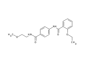 2-ethoxy-N-(4-{[(2-methoxyethyl)amino]carbonyl}phenyl)benzamide