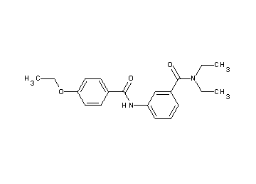 3-[(4-ethoxybenzoyl)amino]-N,N-diethylbenzamide