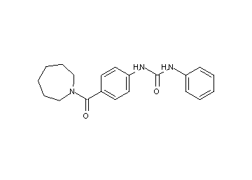 N-[4-(1-azepanylcarbonyl)phenyl]-N'-phenylurea