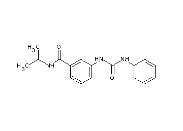 3-[(anilinocarbonyl)amino]-N-isopropylbenzamide