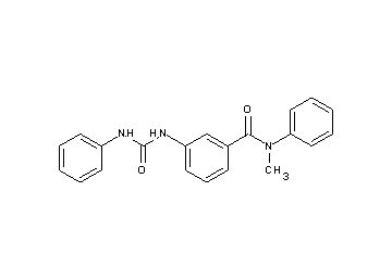 3-[(anilinocarbonyl)amino]-N-methyl-N-phenylbenzamide
