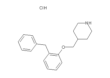 4-[(2-benzylphenoxy)methyl]piperidine hydrochloride