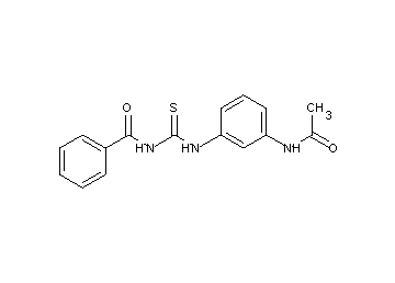 N-({[3-(acetylamino)phenyl]amino}carbonothioyl)benzamide