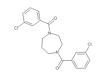 1,4-bis(3-chlorobenzoyl)-1,4-diazepane