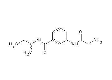 N-(sec-butyl)-3-(propionylamino)benzamide - Click Image to Close
