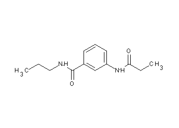 3-(propionylamino)-N-propylbenzamide