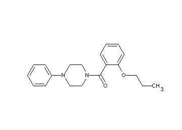 1-phenyl-4-(2-propoxybenzoyl)piperazine