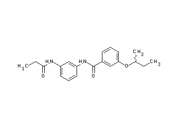 3-sec-butoxy-N-[3-(propionylamino)phenyl]benzamide
