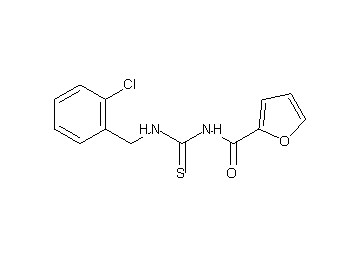 N-{[(2-chlorobenzyl)amino]carbonothioyl}-2-furamide